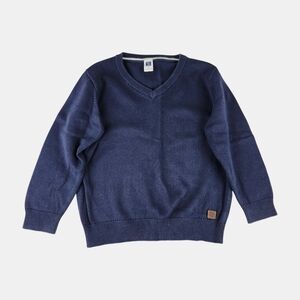 Janie and Jack Navy V-Neck Sweater